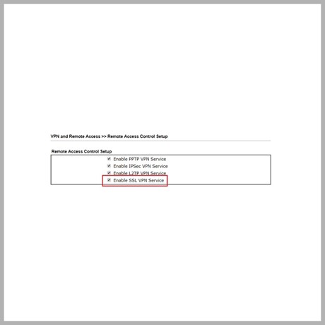 SSL VPN από τα Windows στο Vigor Router